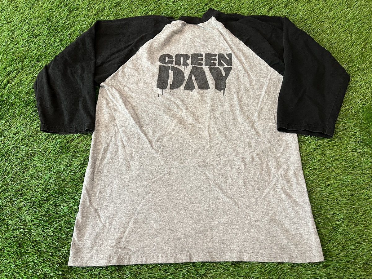 Band Tees × Vintage 2002 Green Day Raglan Baseball Shirt Warning Promo Album Y2K Size US M / EU 48-50 / 2 - 5 Thumbnail
