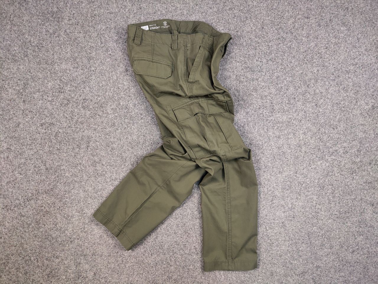 Japanese Brand Vintage Casual Japanese Style Green Cargo Straight Pants Size US 34 / EU 50 - 11 Thumbnail
