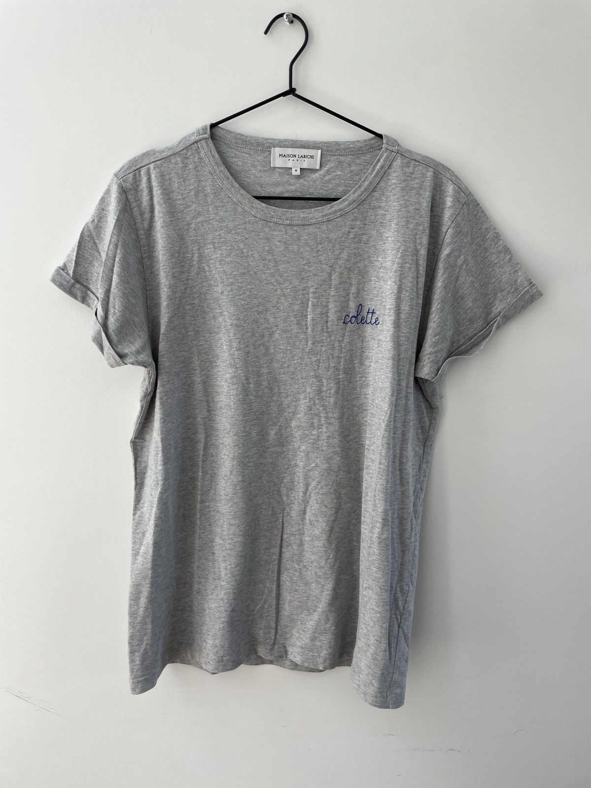 Maison Labiche Colette Embroidered Tee - RARE Size M / US 6-8 / IT 42-44 - 1 Thumbnail