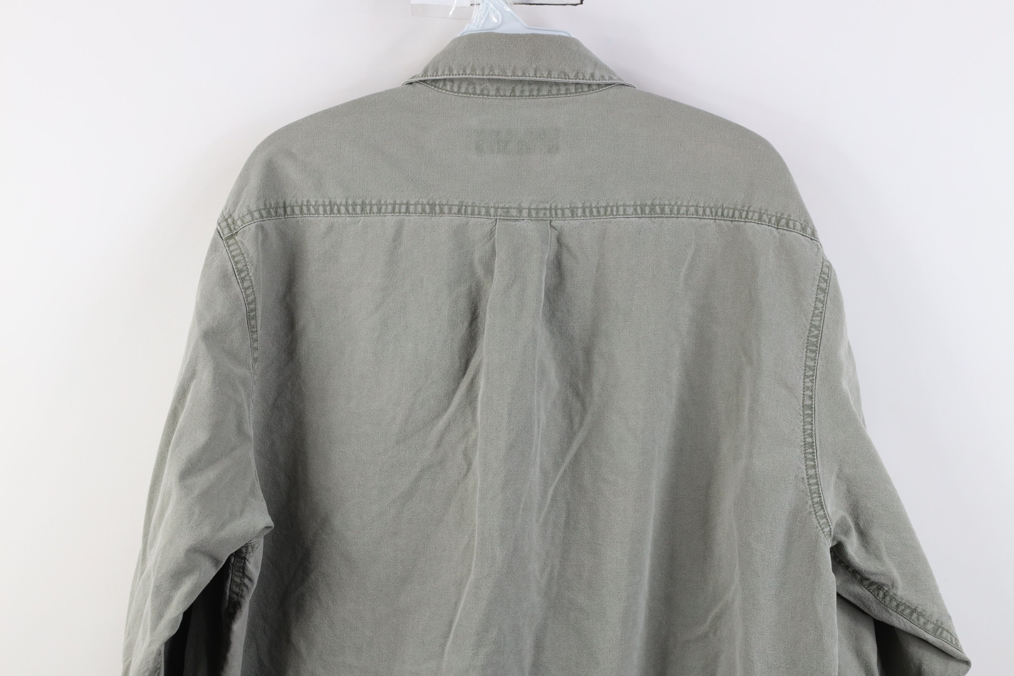 Vintage Vintage 90s Pheasants Forever Collared Button Shirt Green Size US XL / EU 56 / 4 - 14 Thumbnail