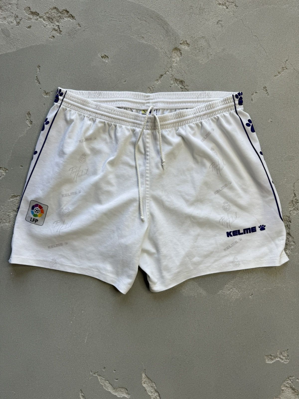 Kelme Real Madrid Vintage Soccer Shorts