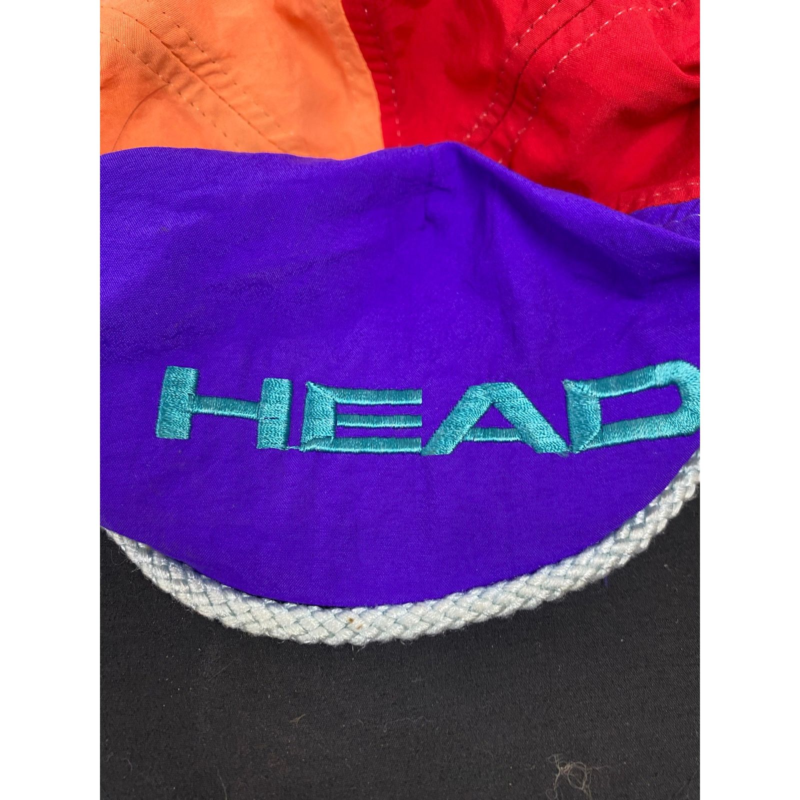 Other HEAD Rope Trucker Hat Retro Block Colored Adjustable Strap Size ONE SIZE - 4 Thumbnail
