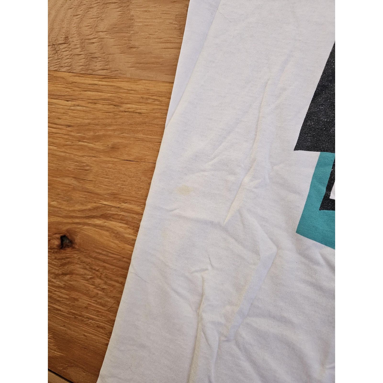 Hanes Clash Clear Malt Beverage White T-shirt Sz XL 1990s Size US XL / EU 56 / 4 - 7 Thumbnail