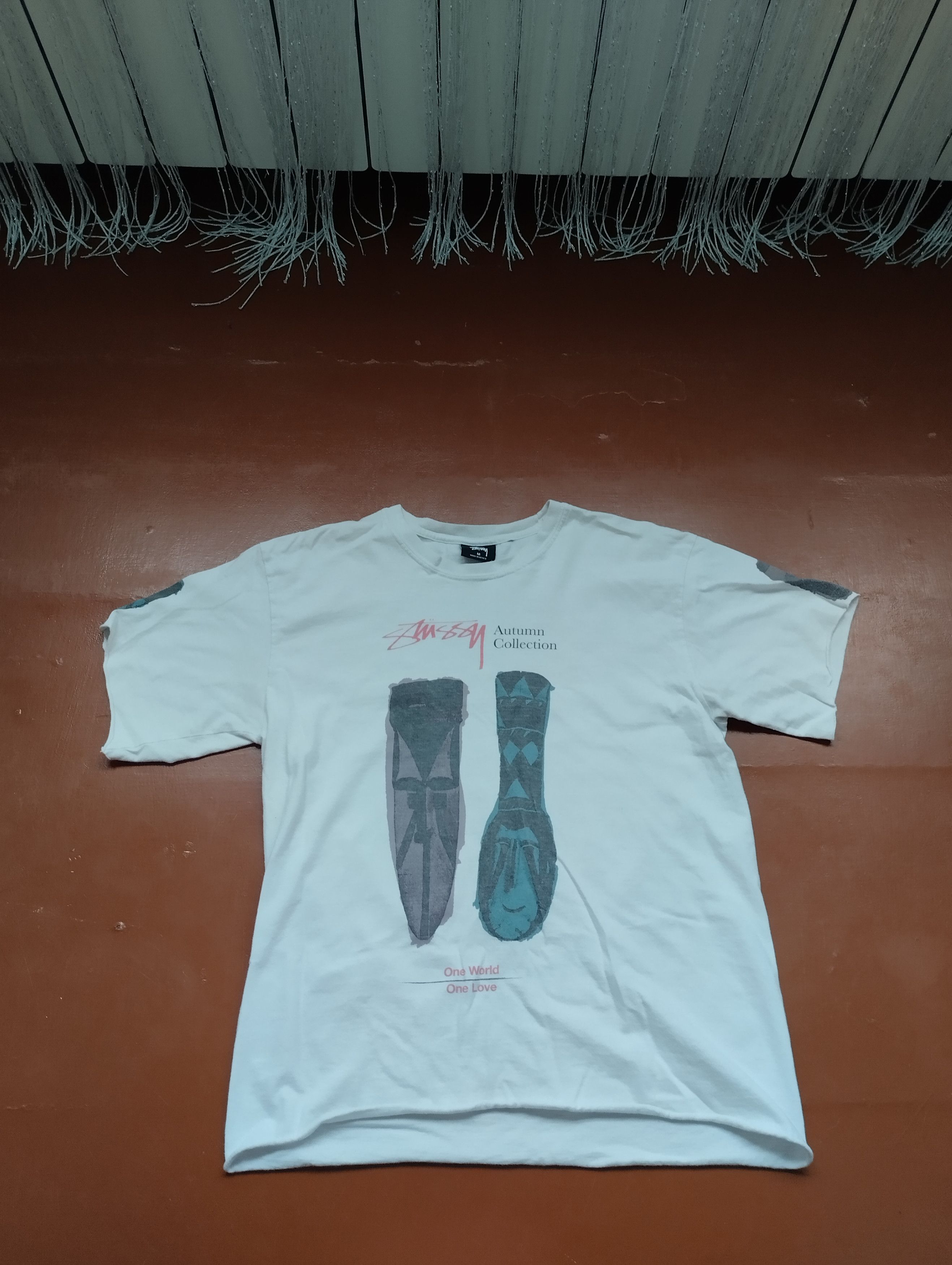 Stussy × Vintage Vintage Y2K Distressed Stussy T-Shirt Size US L / EU 52-54 / 3 - 1 Thumbnail