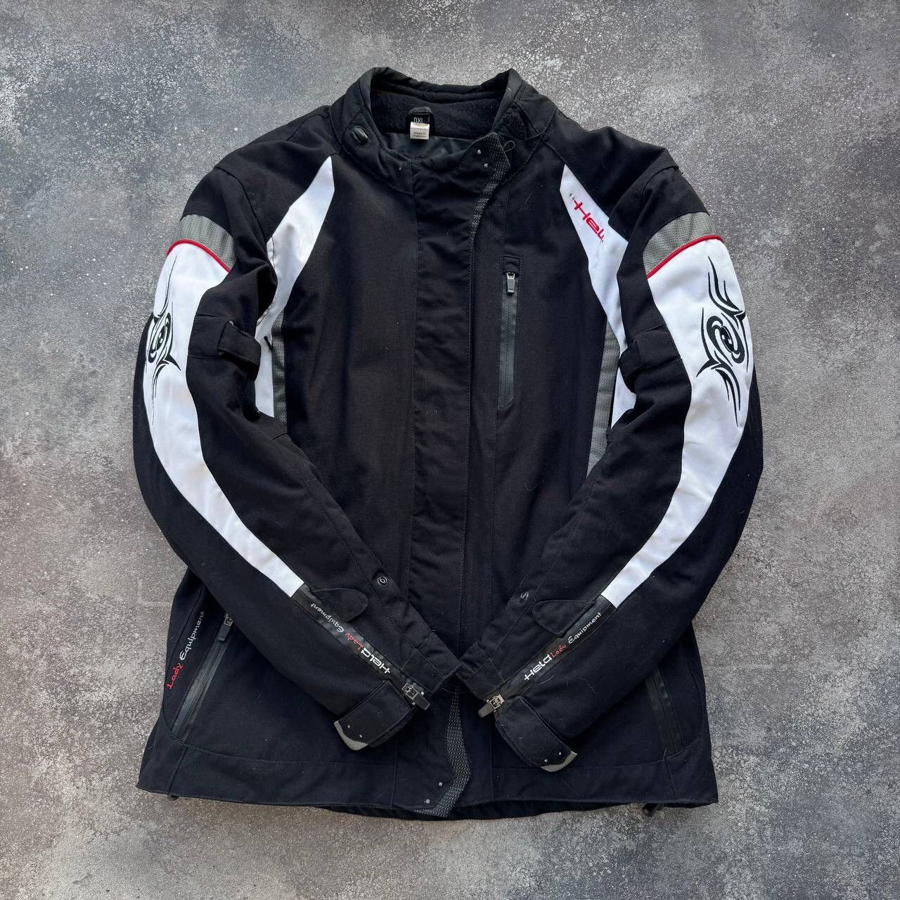 Hysteric Glamour HELD Vintage Tribal Logo Y2K Moto Racing Biker Jacket Size XL / US 12-14 / IT 48-50 - 6 Thumbnail