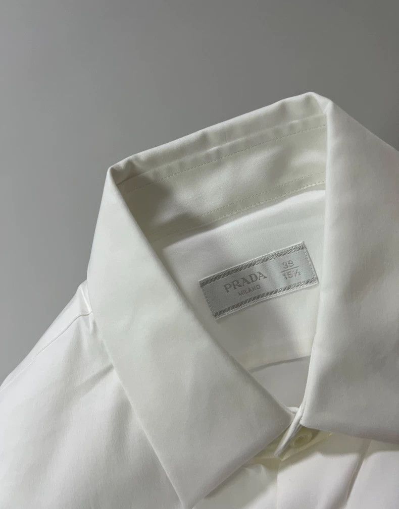 Prada Prada Size 39 Long-sleeved shirt 2501-Nextarrow Size US XXS / EU 40 - 4 Thumbnail