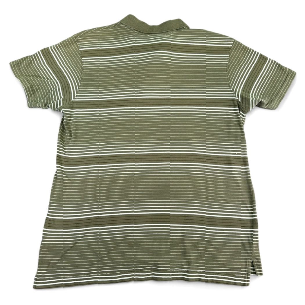 Nike Nike Polo Shirt Adult XL Brown White Striped Swoosh Y2K Size US XL / EU 56 / 4 - 3 Thumbnail