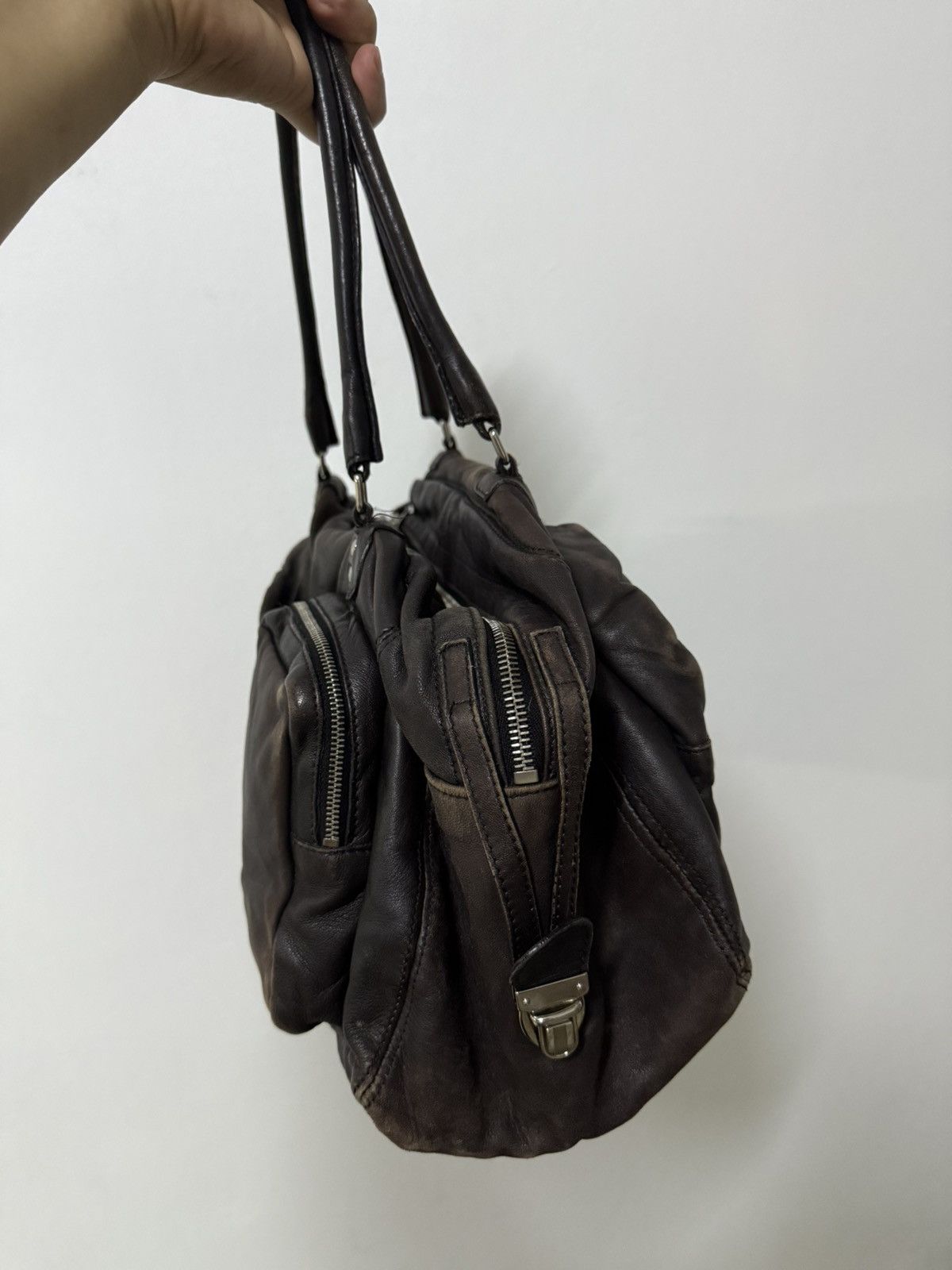 Balenciaga Balenciaga Cargo Multipocket black Patina Leather bag Size ONE SIZE - 6 Thumbnail
