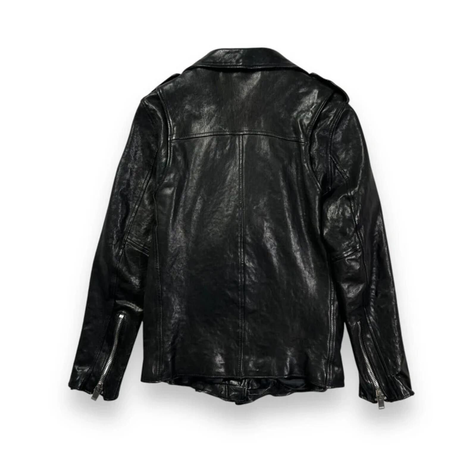 Undercover Japanese Oil Shrinked Leather Biker Jacket Size S / US 4 / IT 40 - 4 Thumbnail