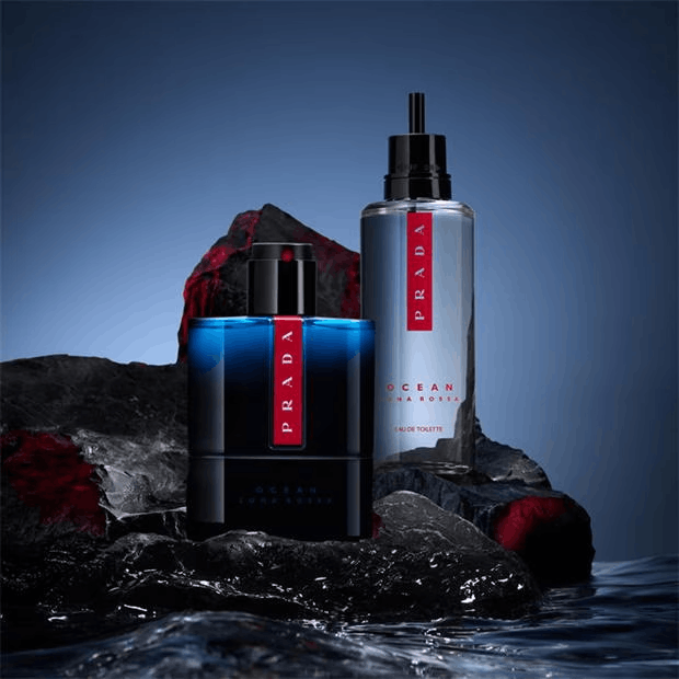 Prada Luna Rossa Ocean Eau de Toilette Refill 150ml Size ONE SIZE - 3 Thumbnail
