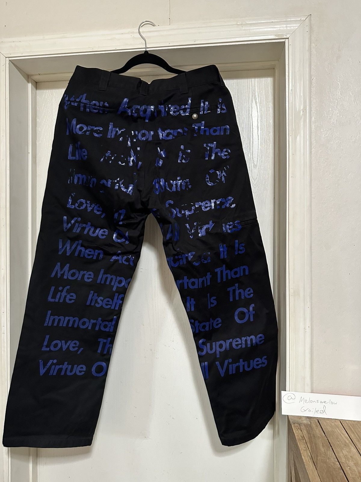 Supreme/JUNYA WATANABE COMME des GARCONS MAN Printed Work Pant