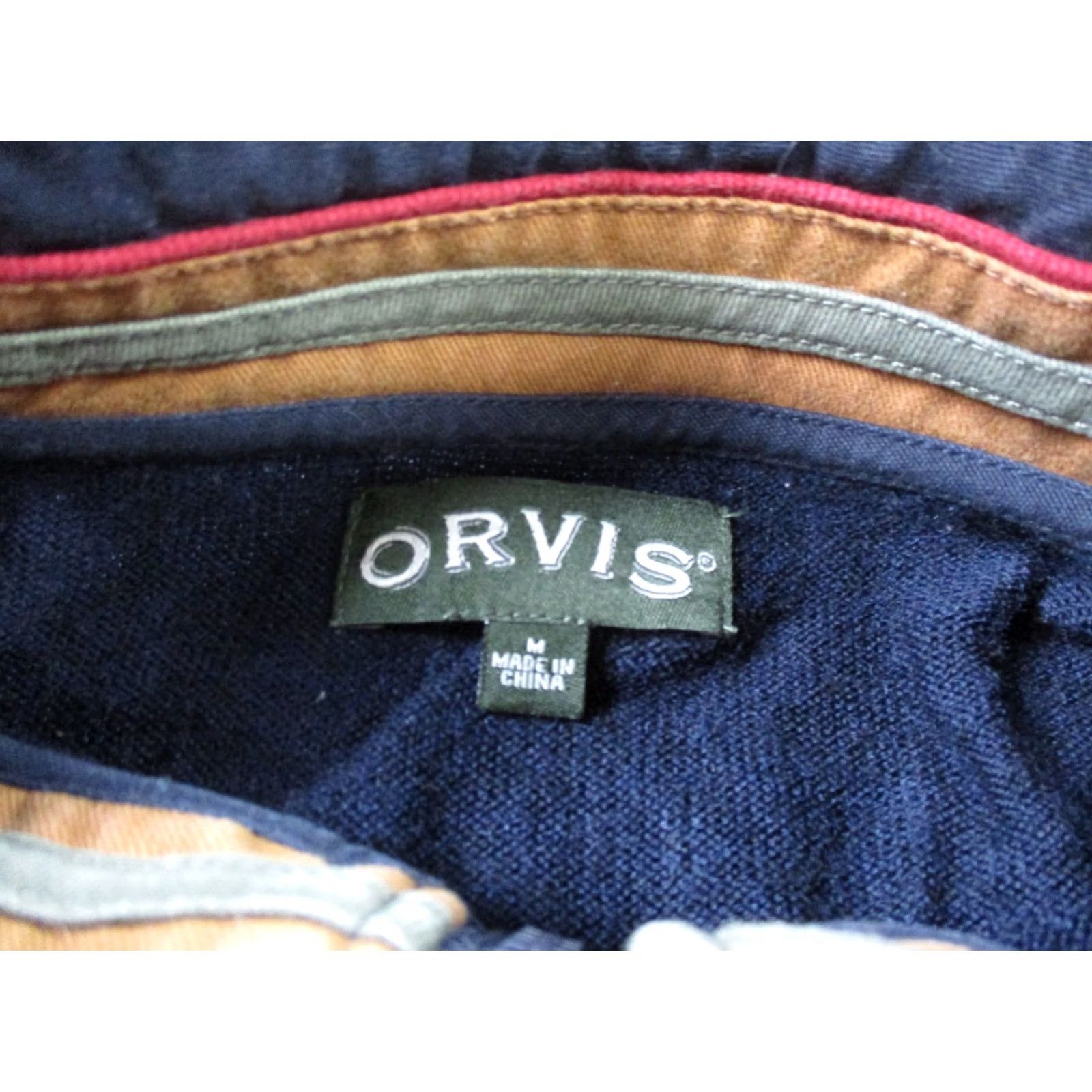Orvis Orvis Sweater Men M Blue Wool Pullover Outdoor Golf Hiking Camping Elbow Patch Size US M / EU 48-50 / 2 - 6 Thumbnail