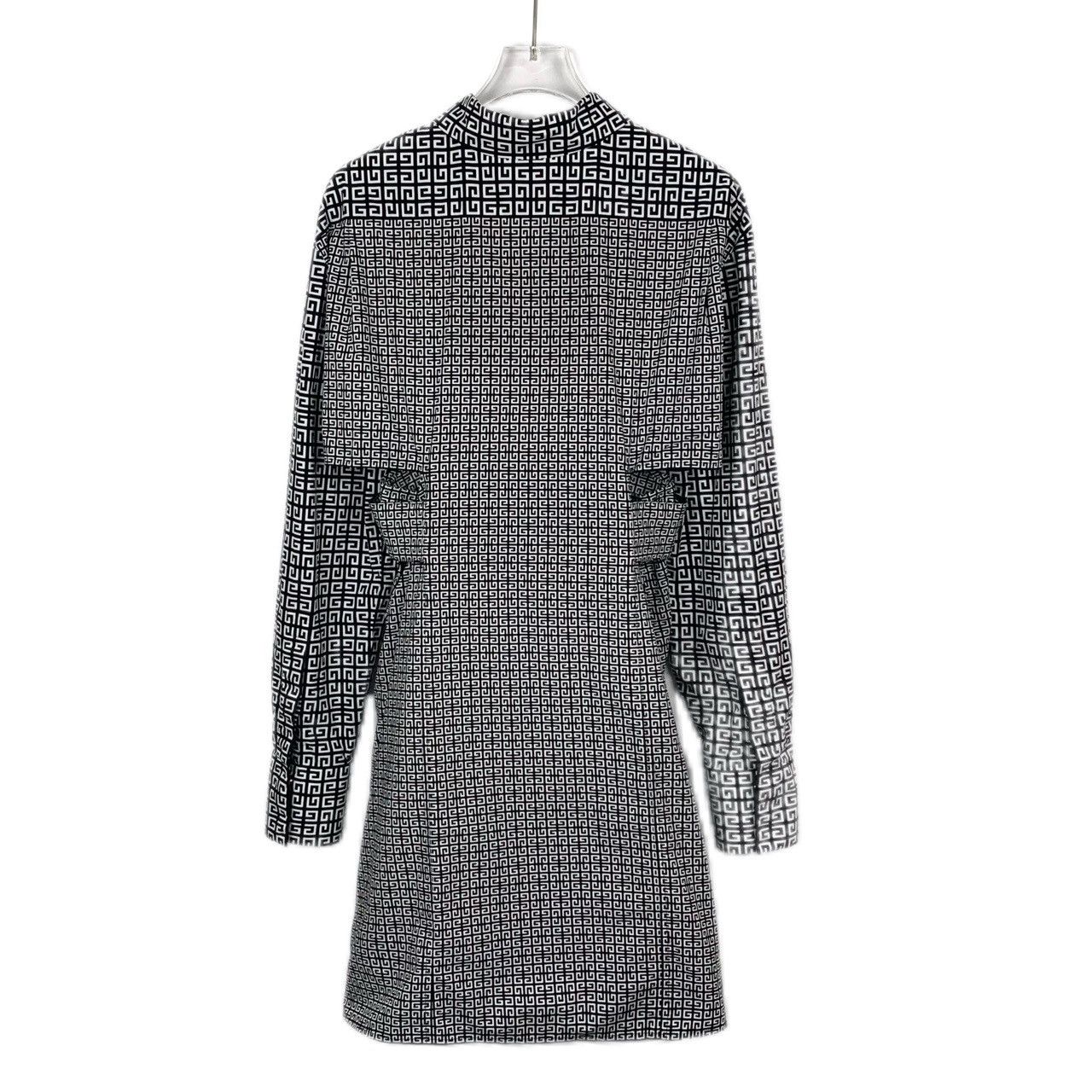 Givenchy Givenchy black long-sleeved cotton dress, size 36 Size XS / US 0-2 / IT 36-38 - 8 Thumbnail