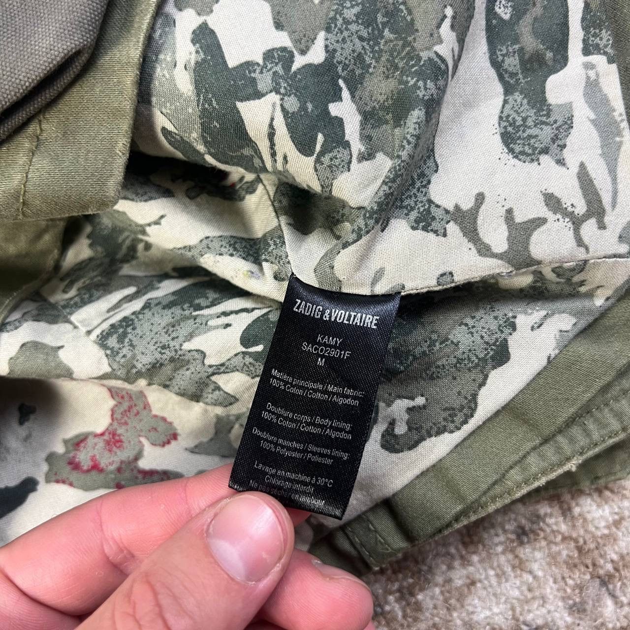 Zadig & Voltaire Zadig & Voltaire Luxury Y2K Multipocket Military Jacket Size US M / EU 48-50 / 2 - 6 Thumbnail
