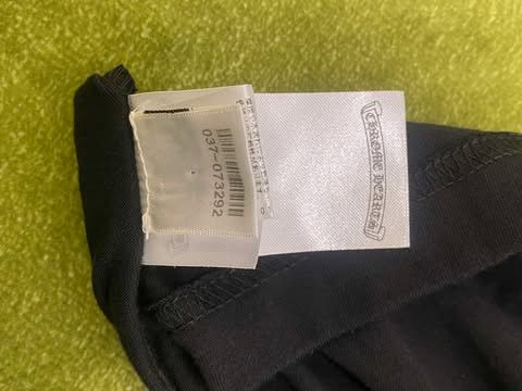 Chrome Hearts CHROME HEARTS Scroll Logo T Shirt Size US L / EU 52-54 / 3 - 9 Thumbnail