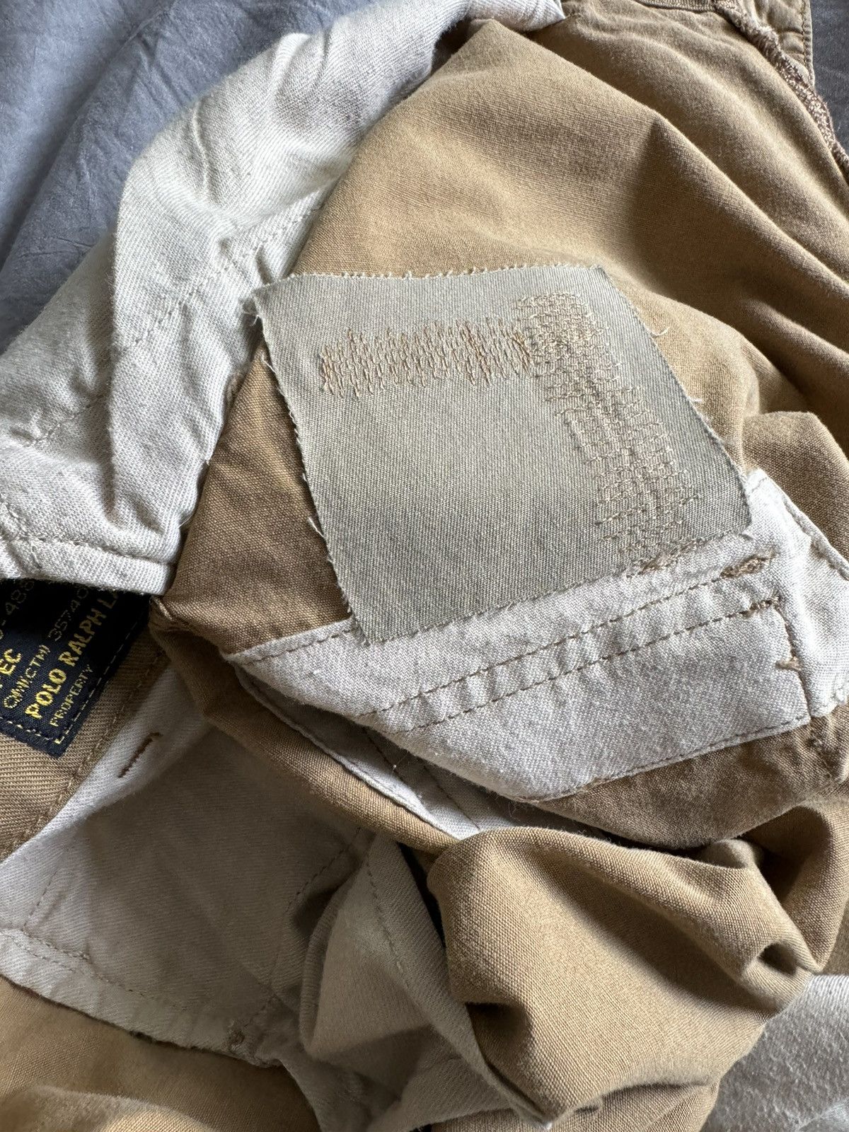 Polo Ralph Lauren Vintage Polo Ralph Lauren Cargo Pants RRL BEAR Size US 34 / EU 50 - 8 Thumbnail