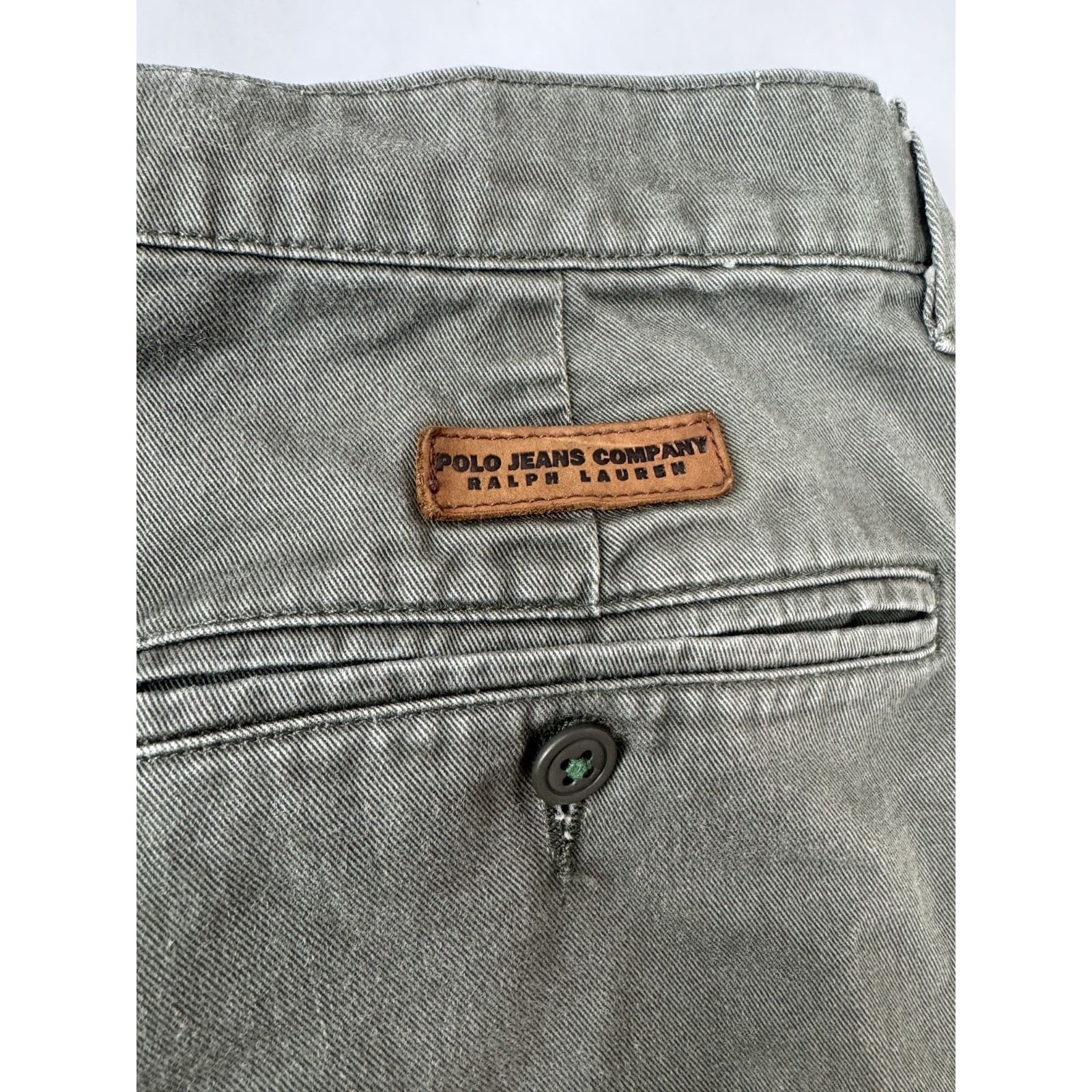 Polo Ralph Lauren VTG Polo Jeans Co. Ralph Lauren Utility Pleat Chino Pant 40" Size US 40 / EU 56 - 11 Thumbnail