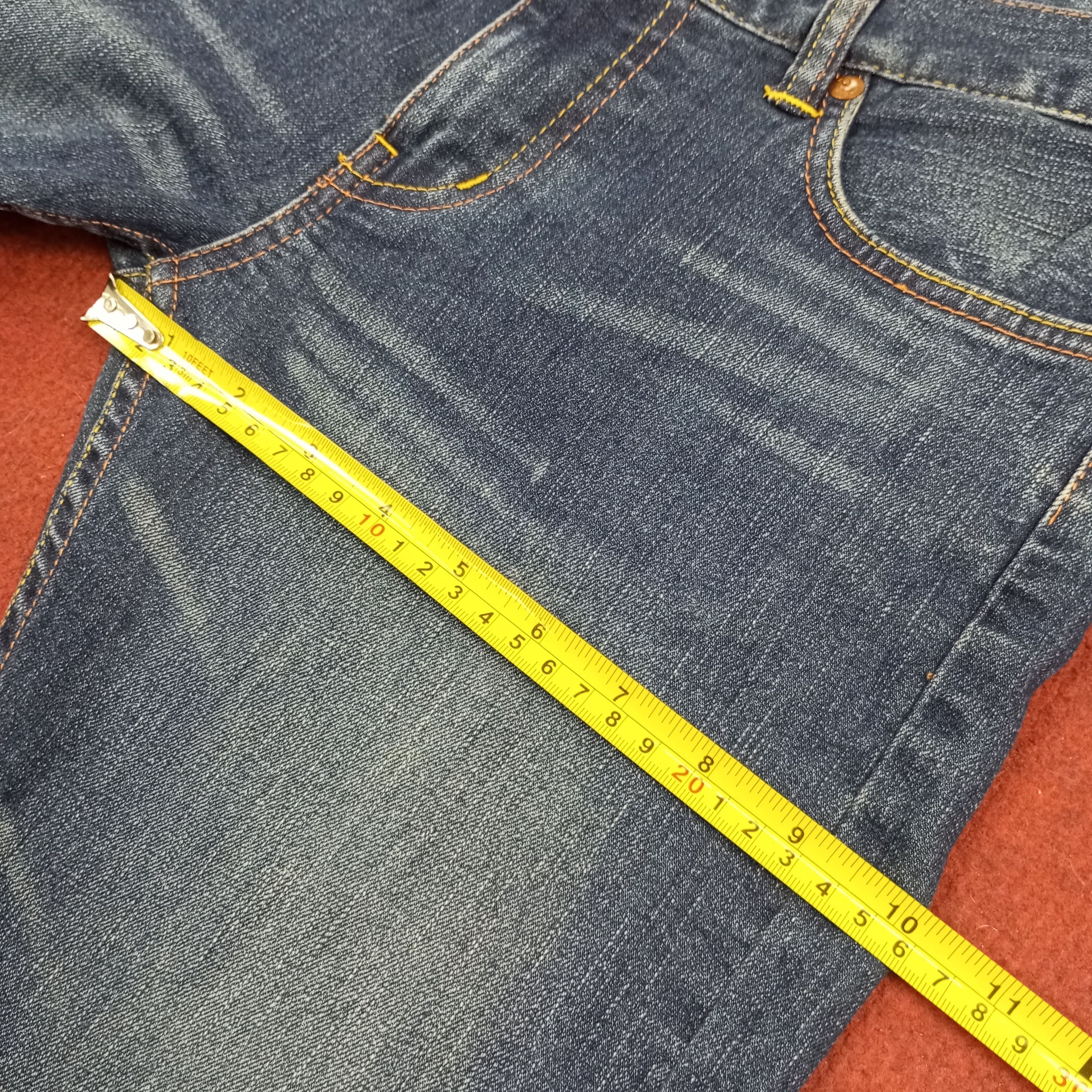 Evisu × Japanese Brand × Vintage Evisu Japanese Brand Fashion Style Custom Daicock Jeans Size 31" - 9 Thumbnail