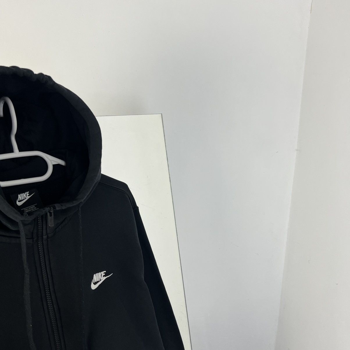 Nike Vintage Nike Mini Logo Anorak Style Drill Hoodie Streetwear Size US M / EU 48-50 / 2 - 2 Thumbnail