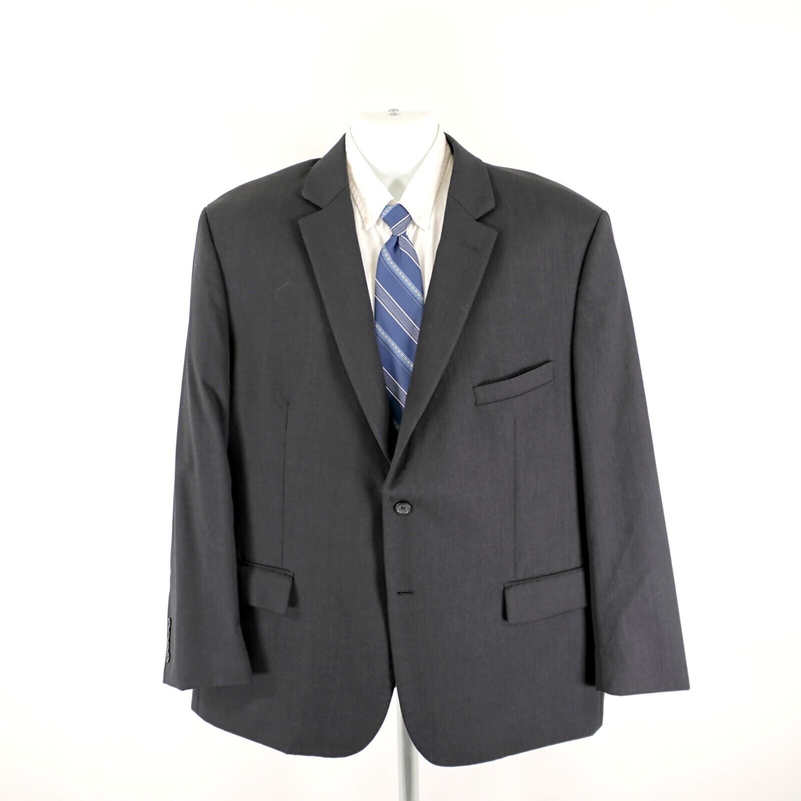 Pronto Uomo Pronto Uomo Platinum Wool Gray 2 Button Blazer 48R Or Slim F Size 48R - 5 Thumbnail