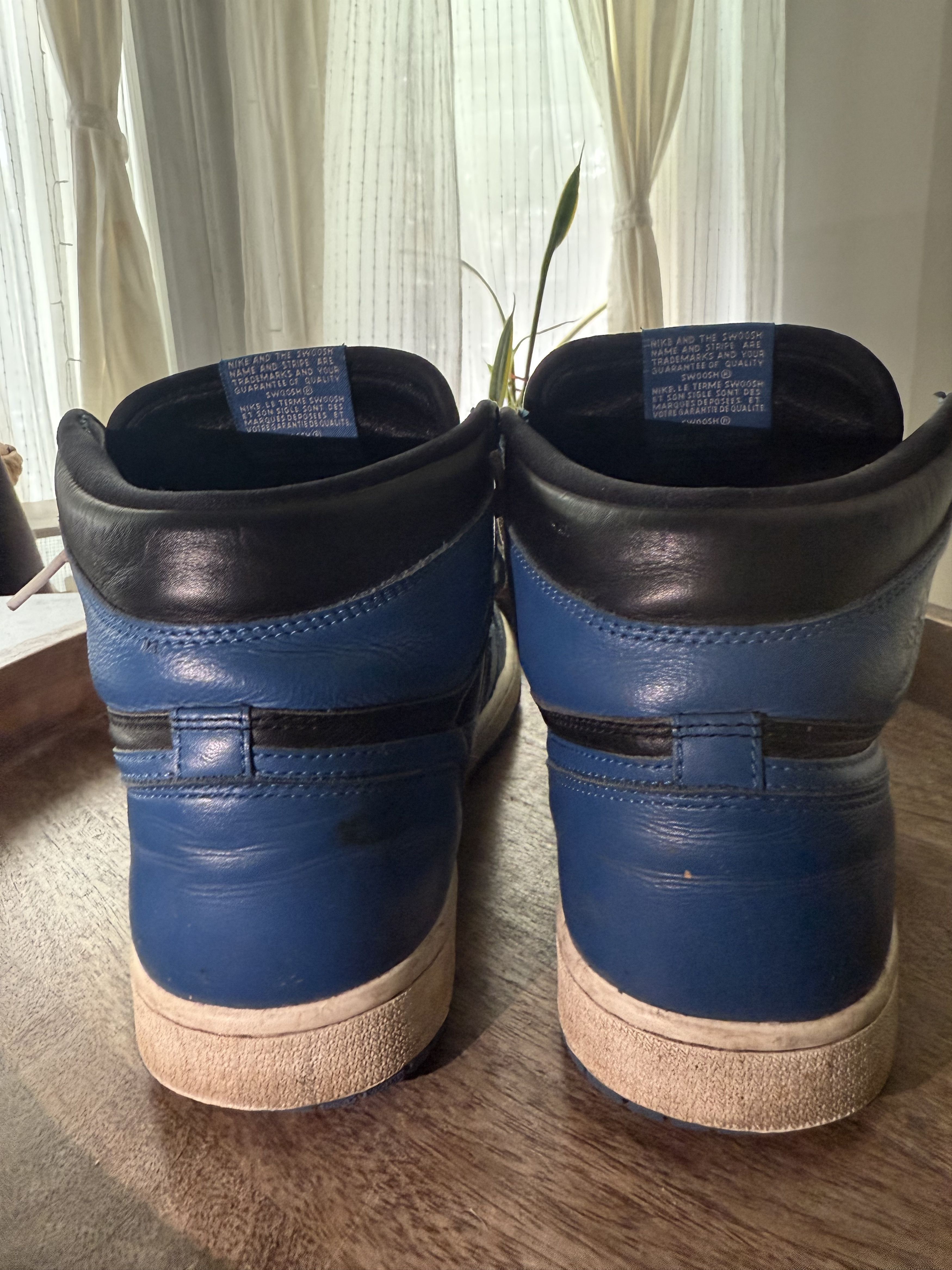 Jordan Brand × Nike AIR JORDAN 1 RETRO HIGH OG 'DARK MARINA BLUE' Size US 9.5 / EU 42-43 - 2 Thumbnail