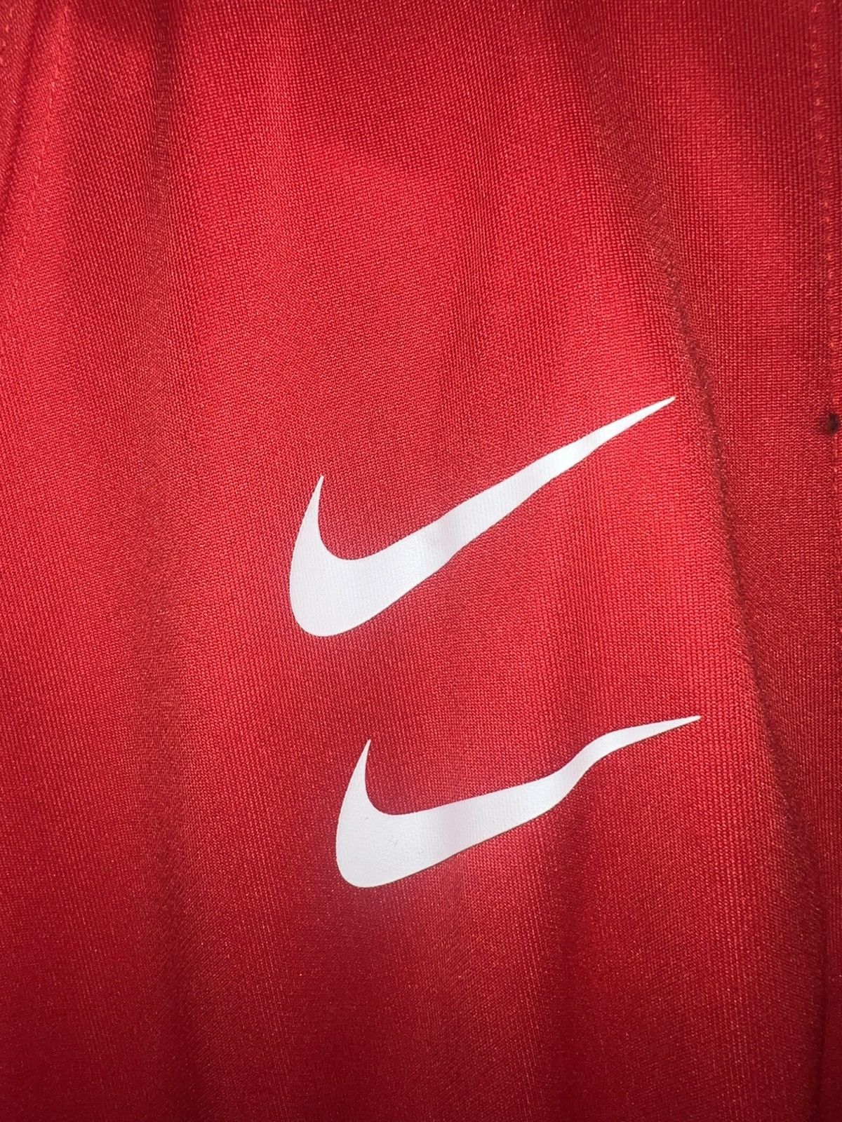 Nike Nike Red Double Swoosh track jacket Size US M / EU 48-50 / 2 - 3 Thumbnail
