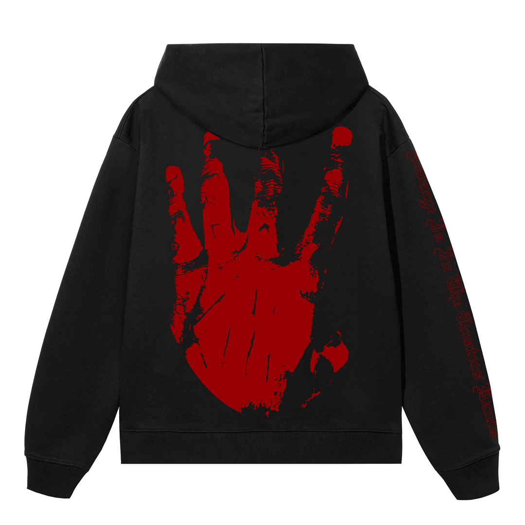 Revenge X KILL HOODIE BLACK/RED (BRED KILL) Size US XL / EU 56 / 4 - 5 Thumbnail