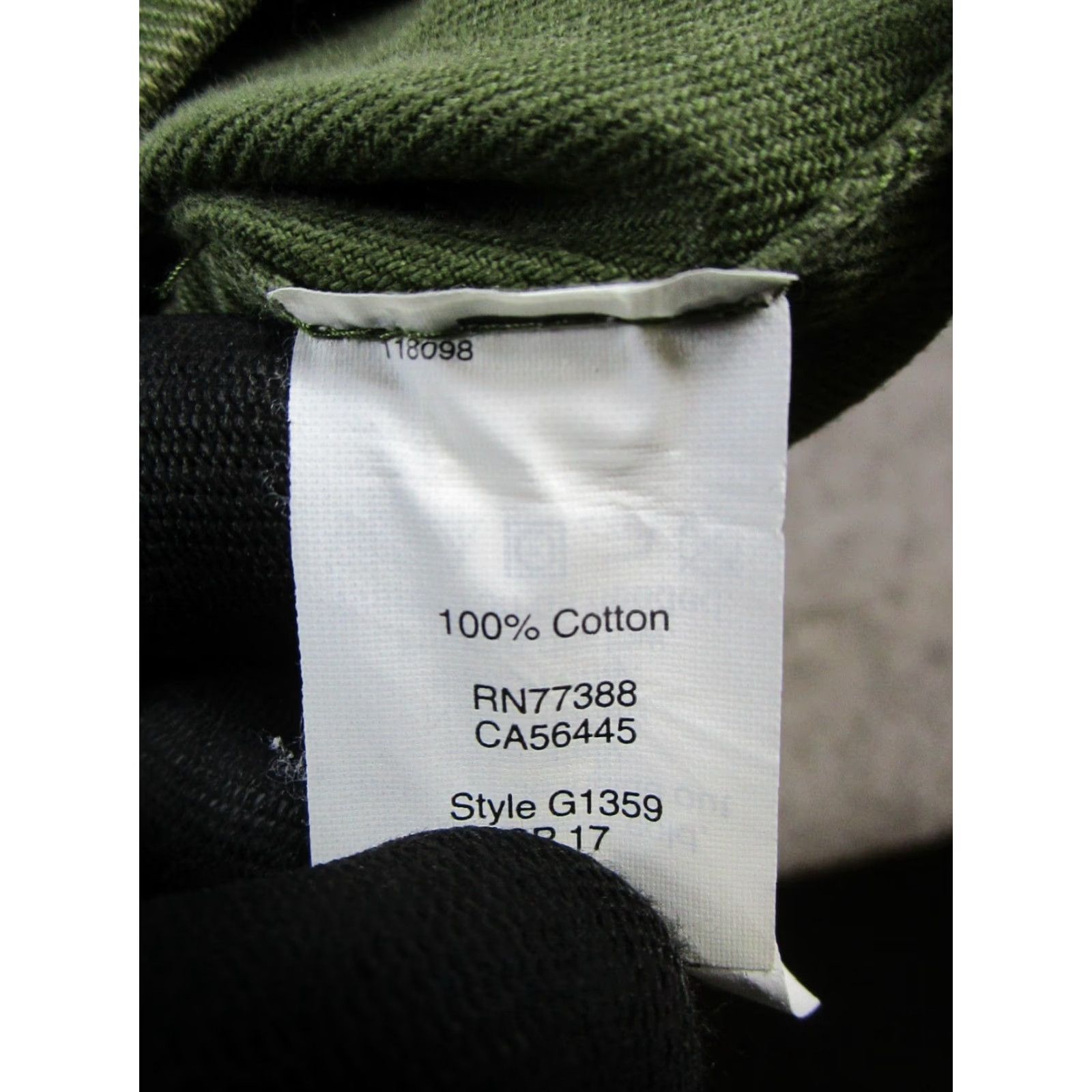 Madewell VINTAGE Madewell Military Jacket Womens XS Green Cotton Canvas Long Sleeve Mid-Length Size XS / US 0-2 / IT 36-38 - 4 Thumbnail