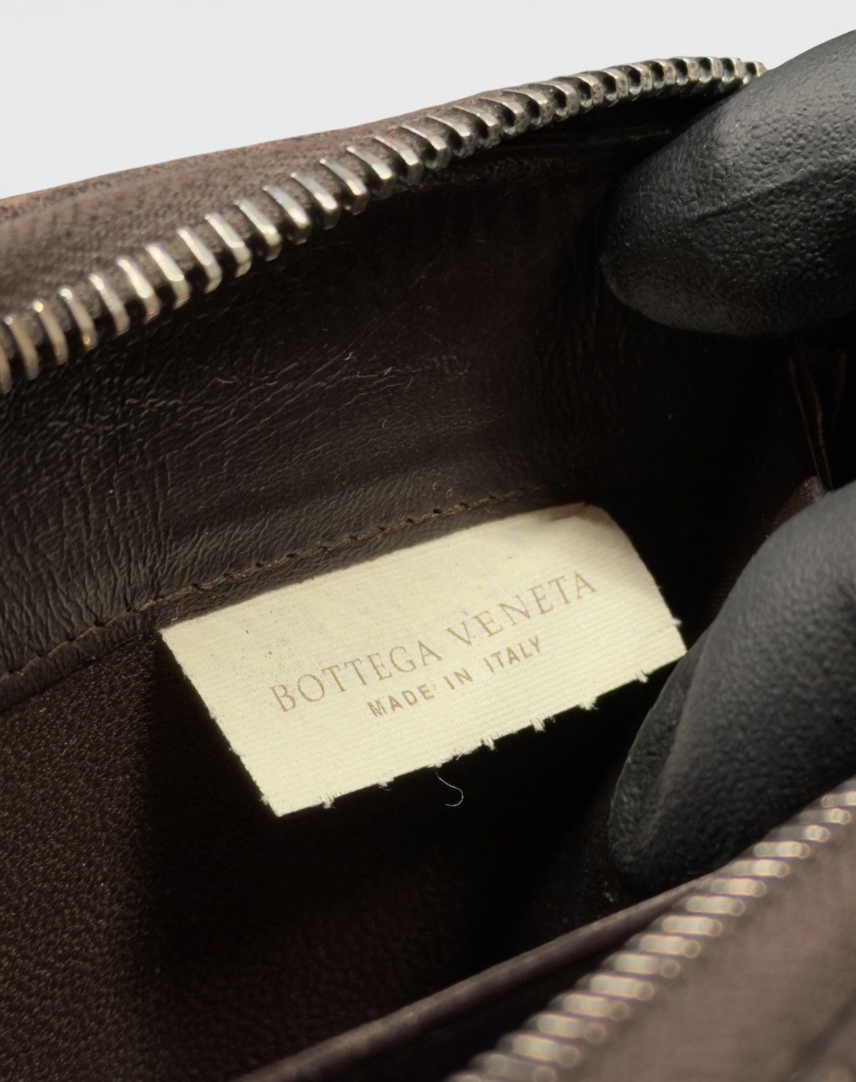 Bottega Veneta BOTTEGA VENETA INTRECCIATO PICCOLO ZIP AROUND WALLET Size ONE SIZE - 2 Thumbnail