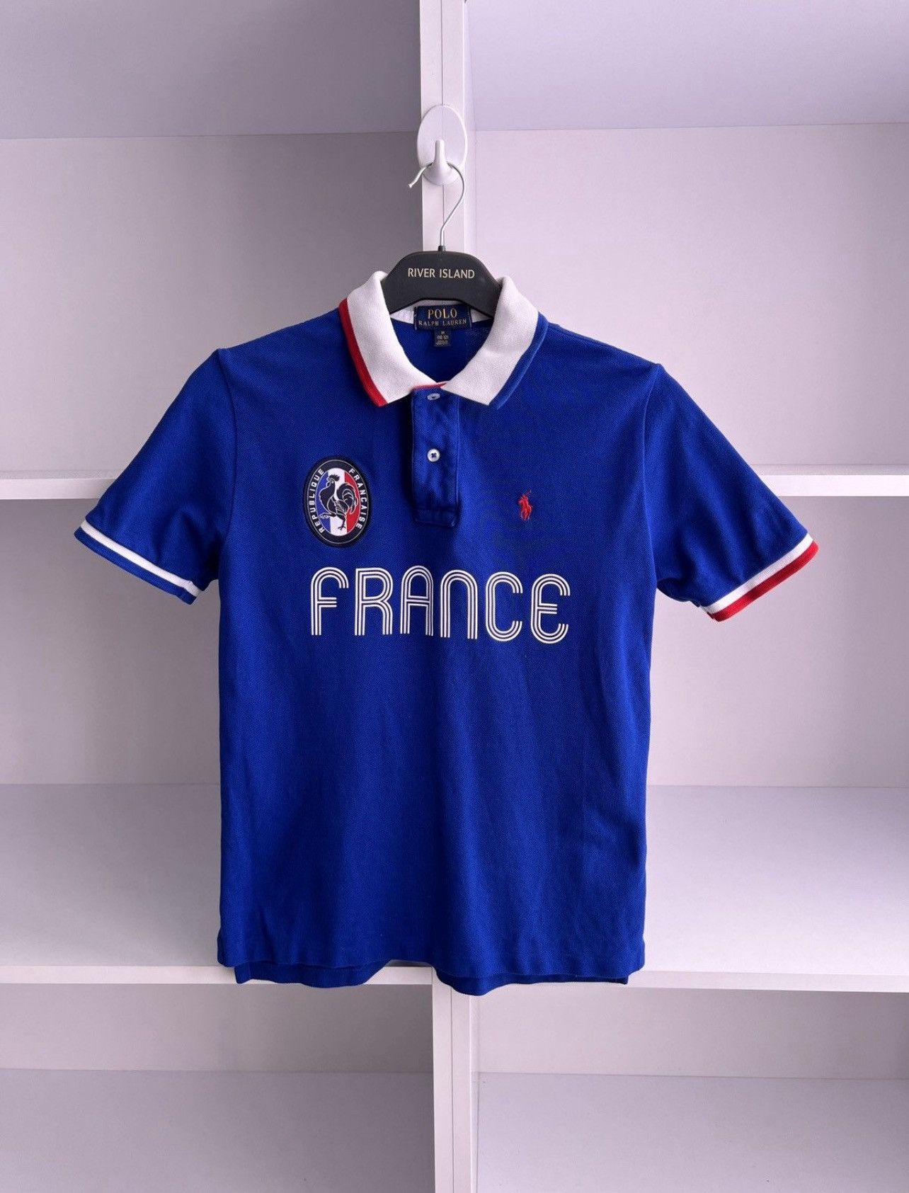 Polo Ralph Lauren Vintage Polo Ralph Lauren France Polo For Boys Chief Keef Size US XXS / EU 40 - 2 Thumbnail