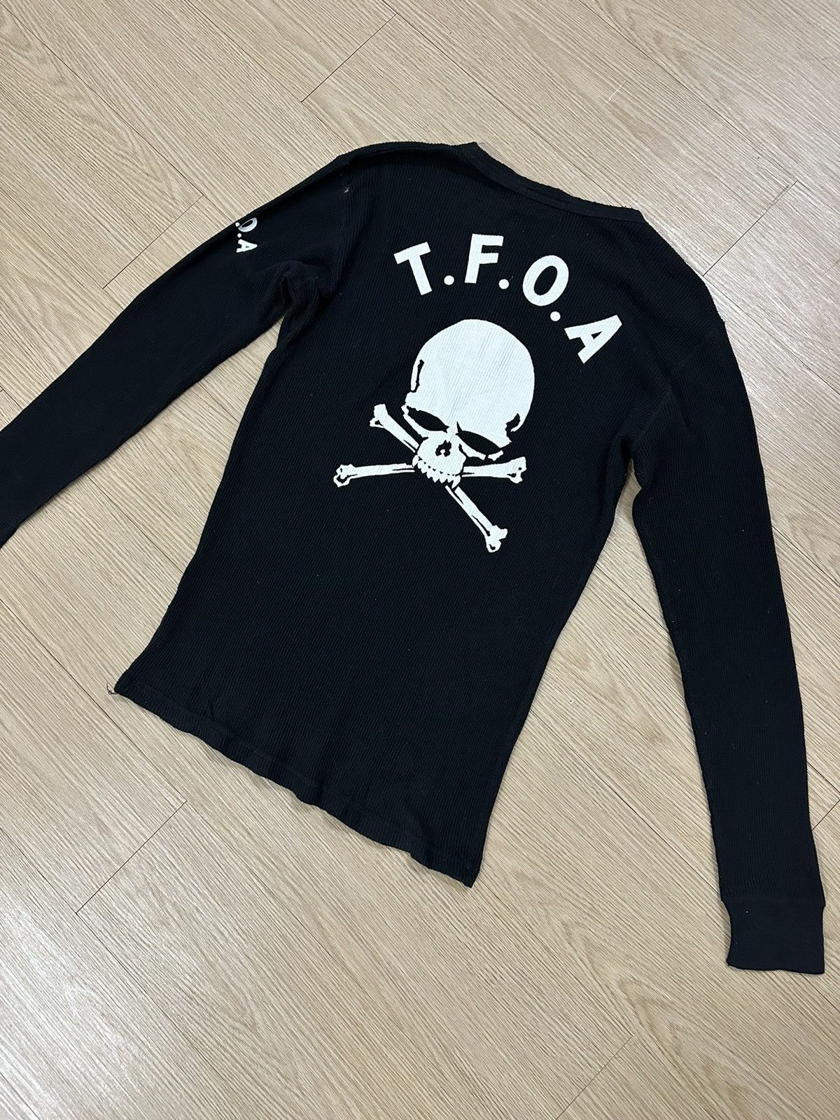 Japanese Brand × Seditionaries Rare Crows x WORST T.F.O.A Hiroshi Takahashi Waffle L/S Tee Size US XL / EU 56 / 4 - 8 Thumbnail