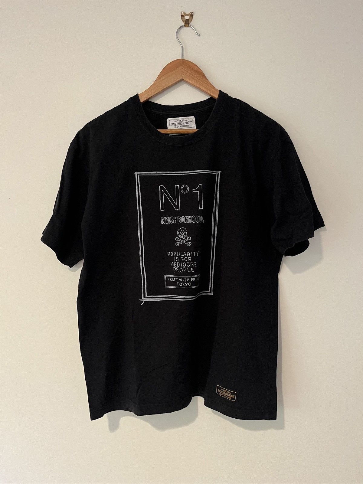 Neighborhood Neighborhood Tokyo Graphic Tee – Black XL Size US XL / EU 56 / 4 - 1 Thumbnail
