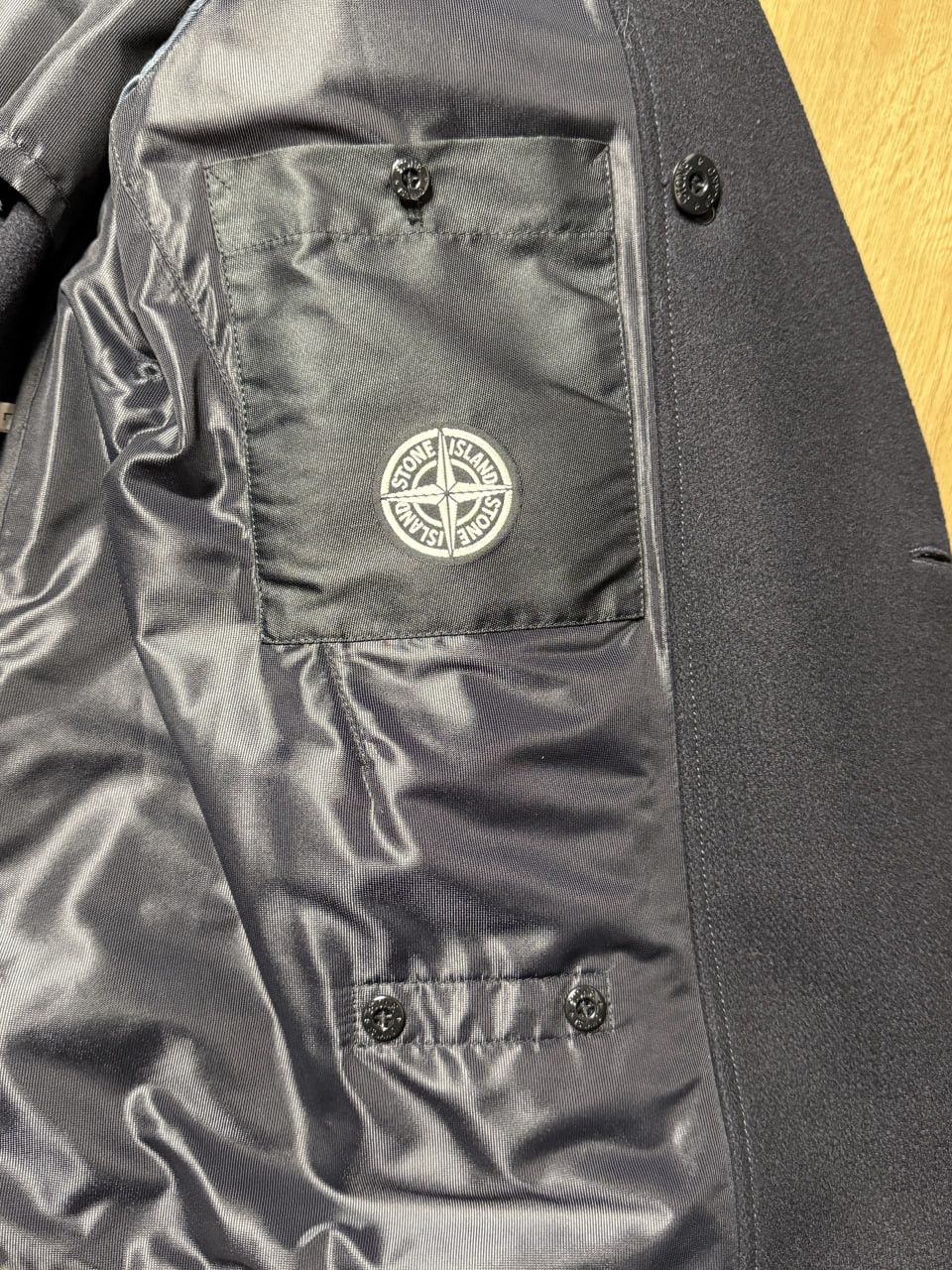 Stone Island Stone Island Wool Coat L International Size US L / EU 52-54 / 3 - 9 Thumbnail