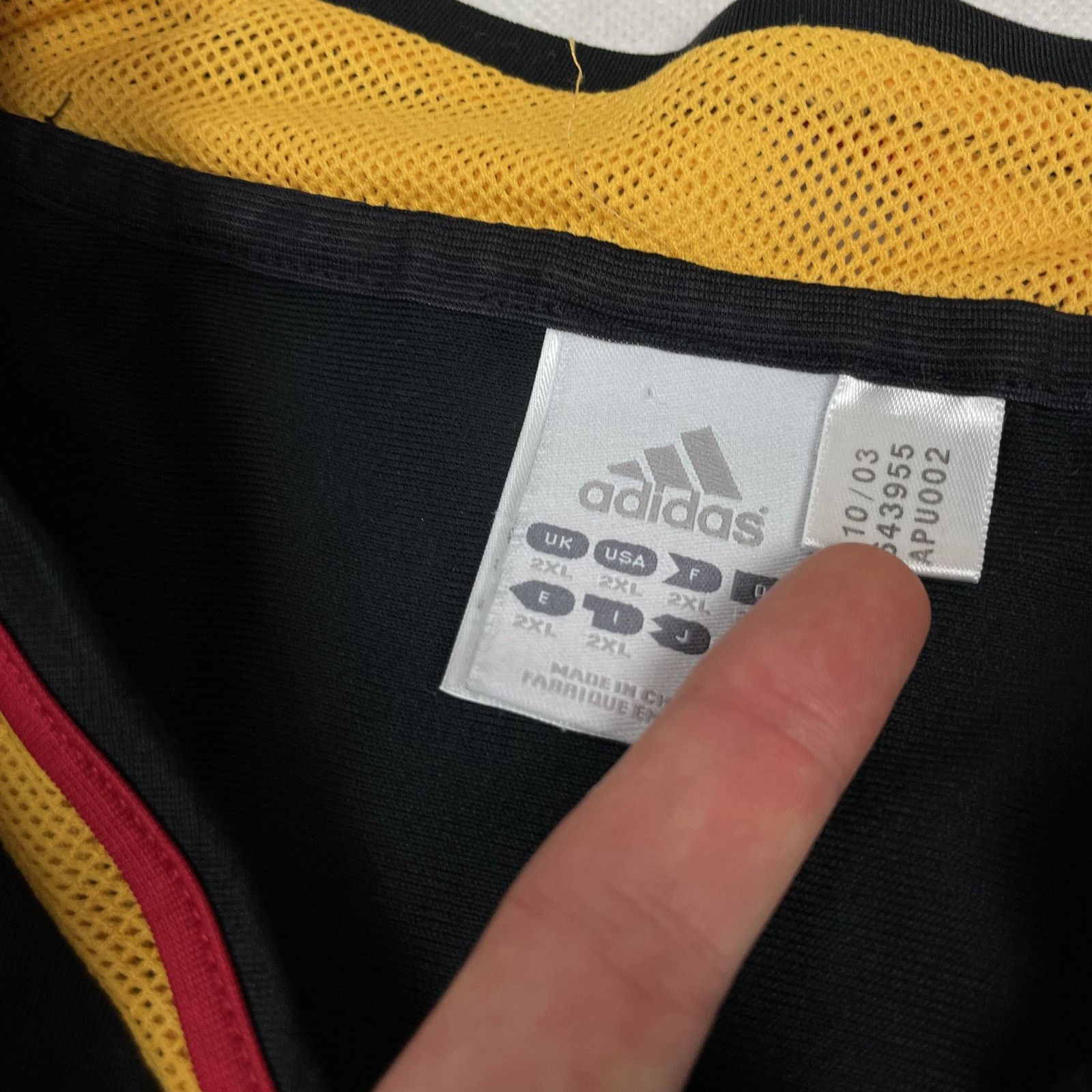 Adidas Adidas Men's Black Germany National Football Team Jersey 2XL Size US XXL / EU 58 / 5 - 7 Thumbnail