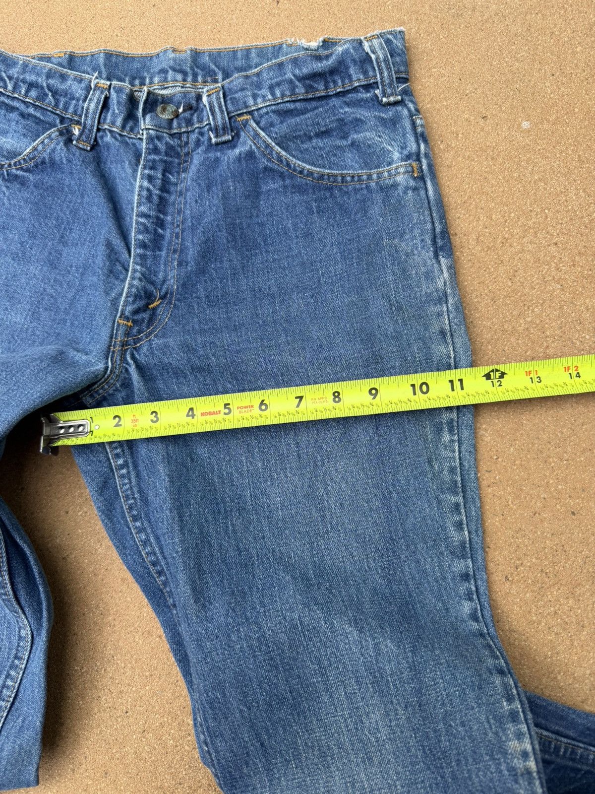 Levi's Vtg 70’s Levi’s 646 Orange Tab Bellbottom Flare Jeans 30x31 Size US 30 / EU 46 - 13 Thumbnail