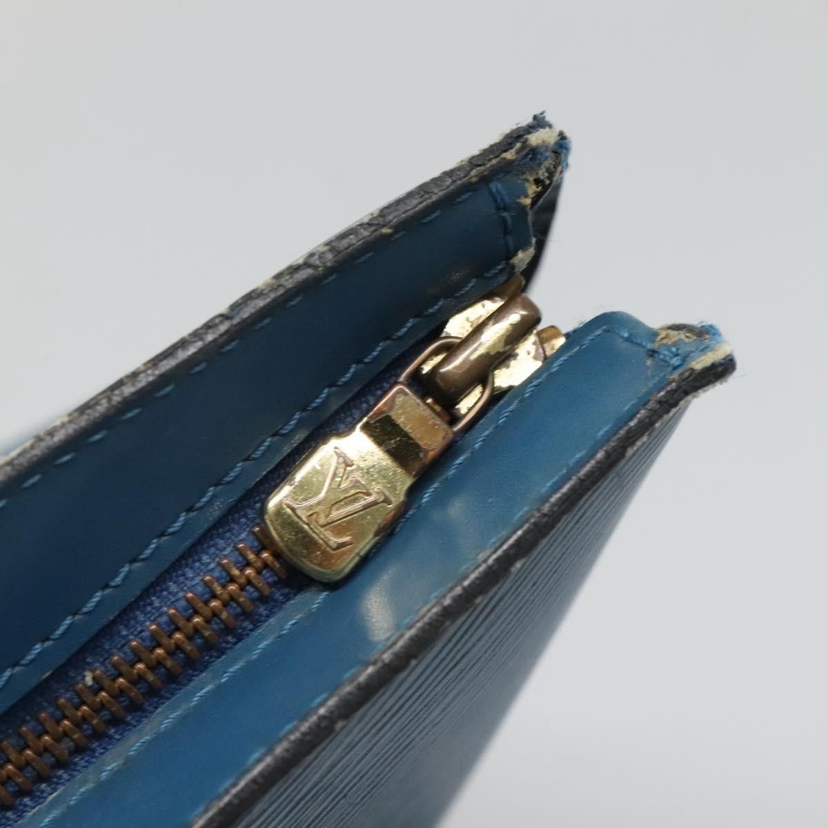 Louis Vuitton LOUIS VUITTON Epi Saint Jacques Shopping Shoulder Bag Blue Size ONE SIZE - 10 Thumbnail
