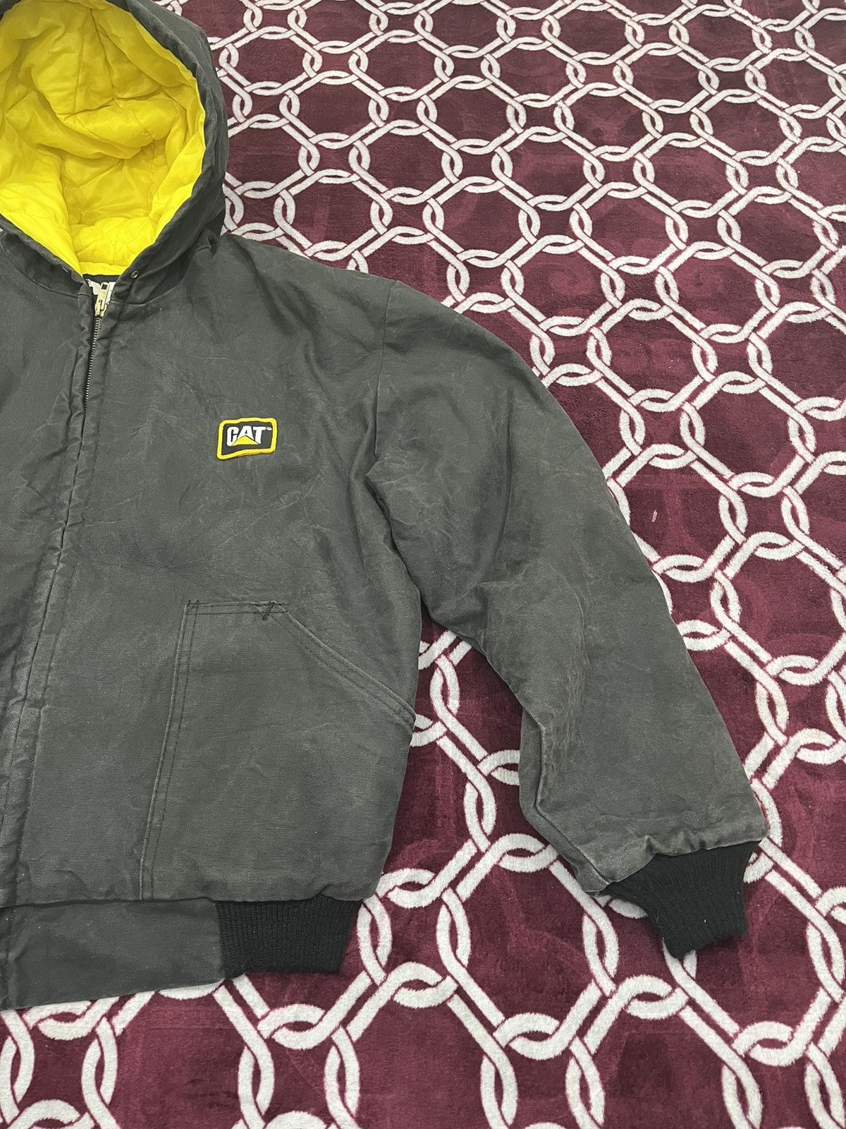 Caterpillar Vintage Caterpillar Faded Hoodie Jacket Size US M / EU 48-50 / 2 - 4 Thumbnail
