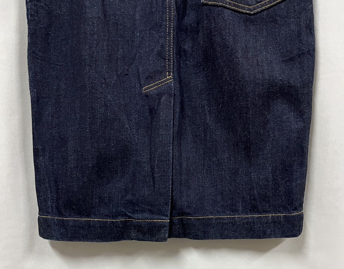 Edwin × Japanese Brand × Margaret Howell Margaret howell mini skrits blue denim Size 29" - 8 Thumbnail