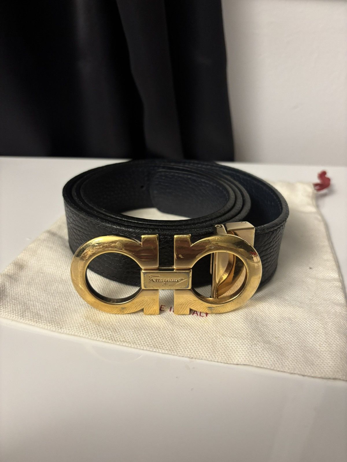Salvatore Ferragamo Salvatore Ferragamo Reversible Belt Size 34 - 4 Thumbnail