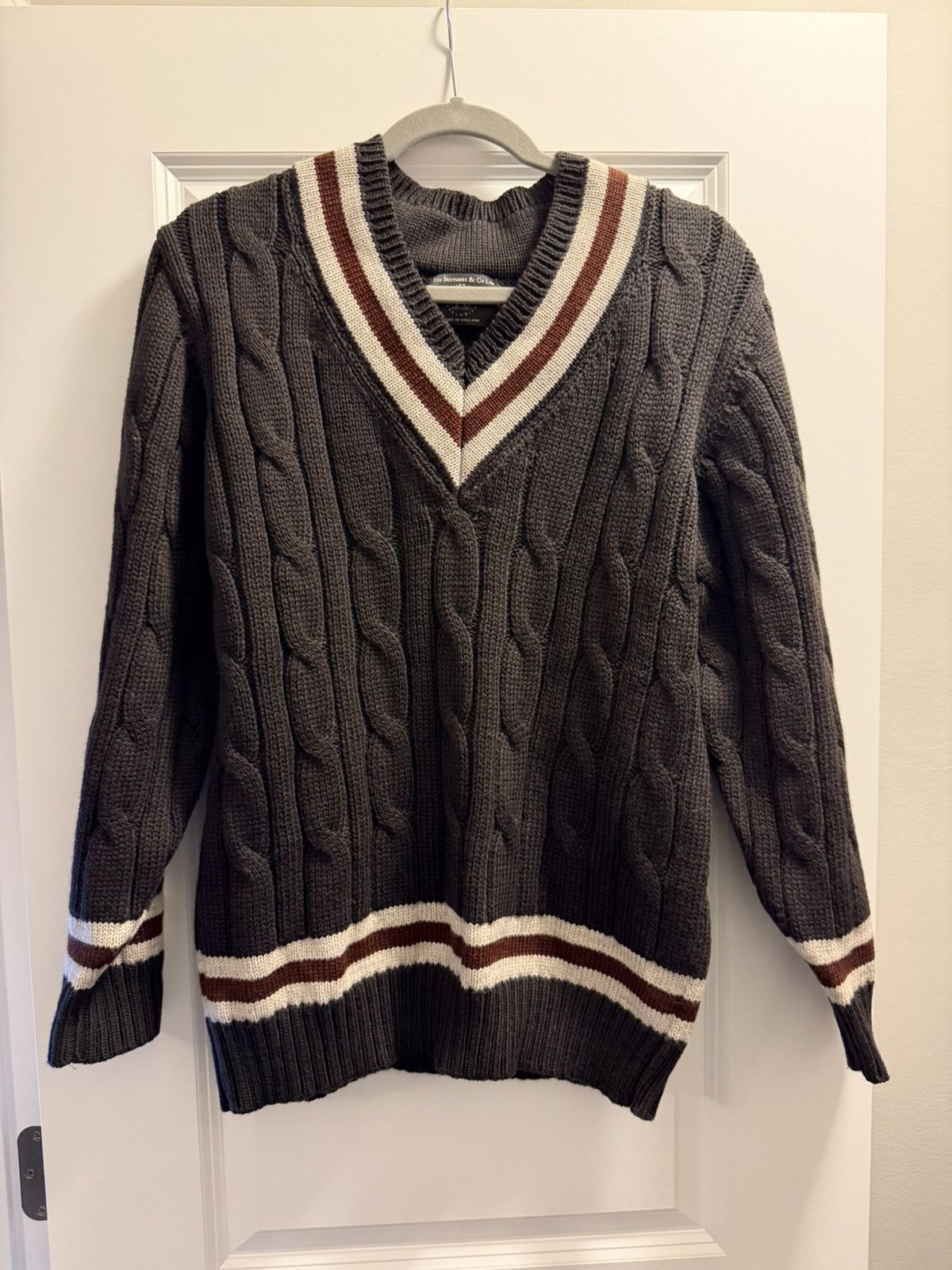 Fox Brothers Cricket Sweater Size US M / EU 48-50 / 2 - 1 Thumbnail