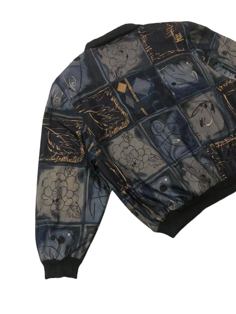 Beauty Beast Japanese Sophiscated Full Print Bomber Jacket Style Size M / US 6-8 / IT 42-44 - 9 Thumbnail