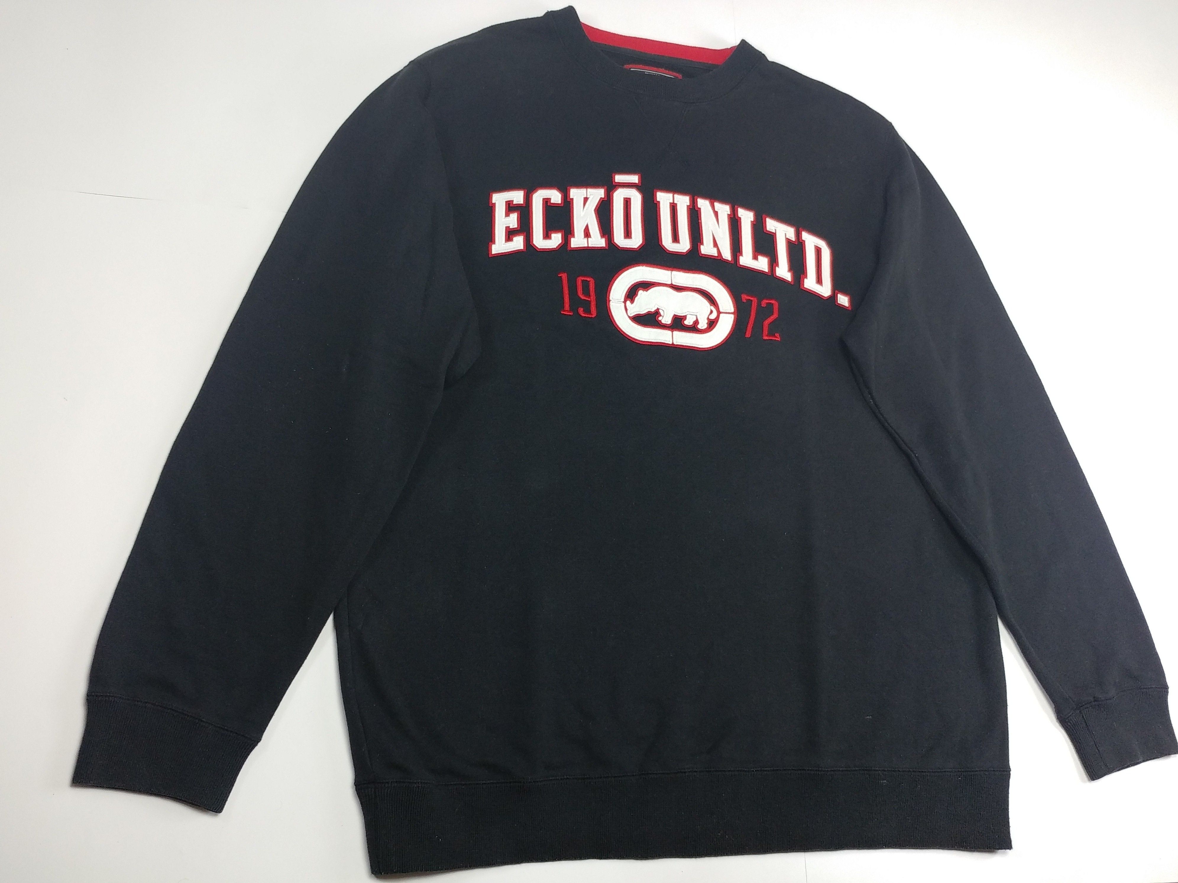 Ecko Unltd. ECKO UNLTD sweatshirt, vintage 90s hip hop, 1990s skater XXL Size US XXL / EU 58 / 5 - 2 Thumbnail