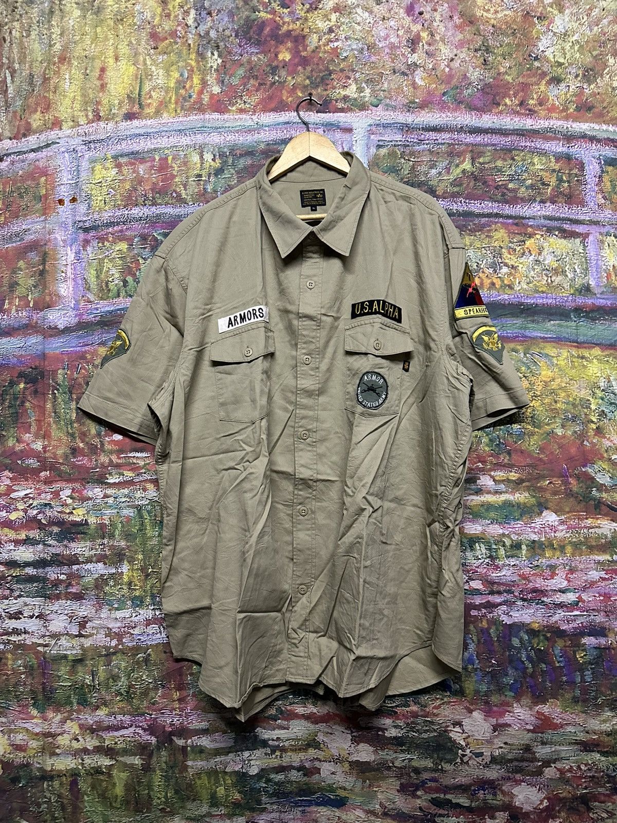 U.S Alpha Industries Shirt Saiz 5L