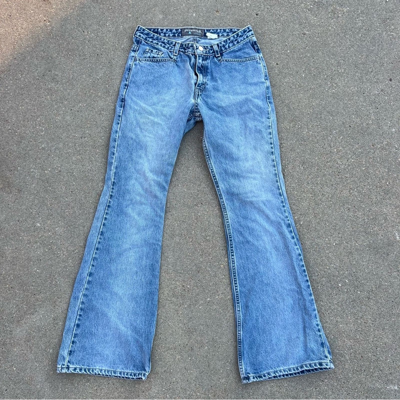 Vintage Y2K Levi’s Silvertab Low Dip flare jeans Women’s 7M