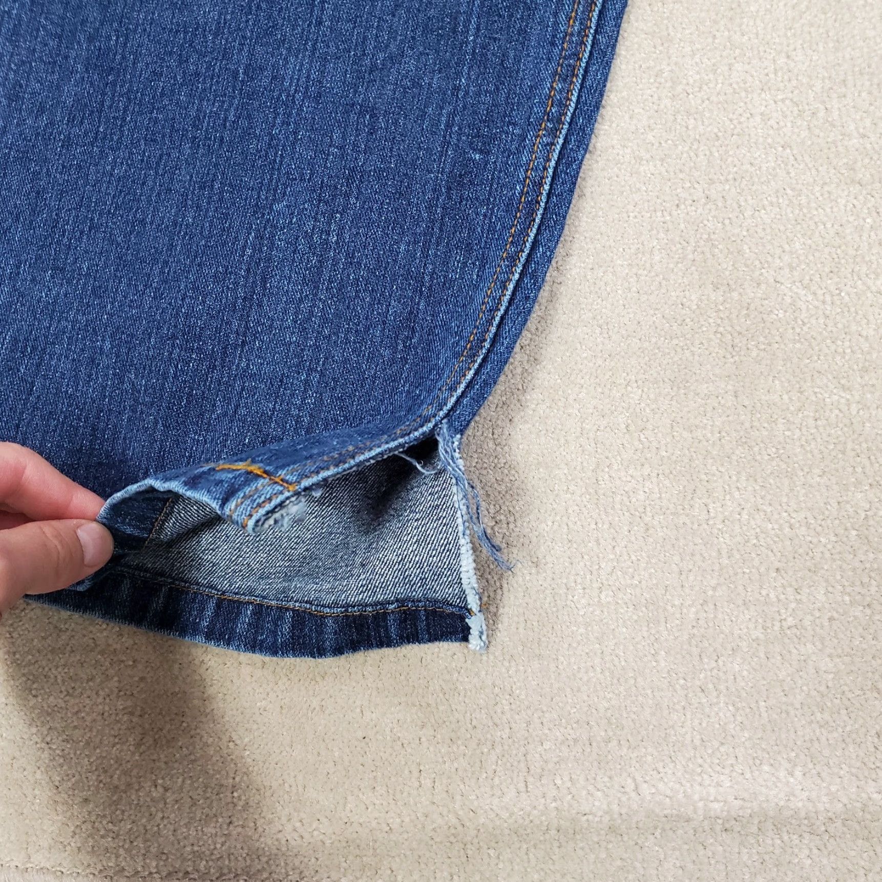 Southpole VINTAGE Southpole Jeans Mens Regular 32x33 Denim Blue Wide-Leg 90s Hip Hop Baggy Y2K Size US 32 / EU 48 - 7 Thumbnail