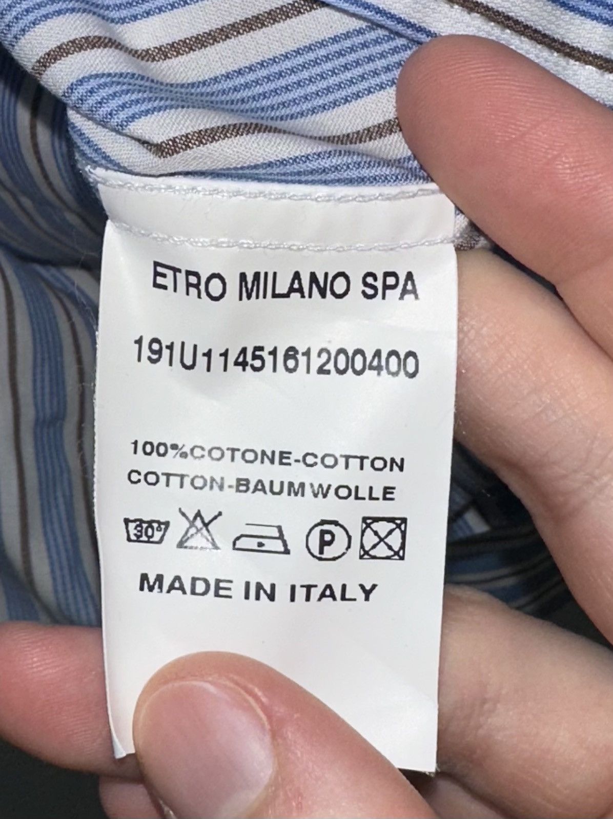 Etro Etro Shirt Size US S / EU 44-46 / 1 - 3 Thumbnail