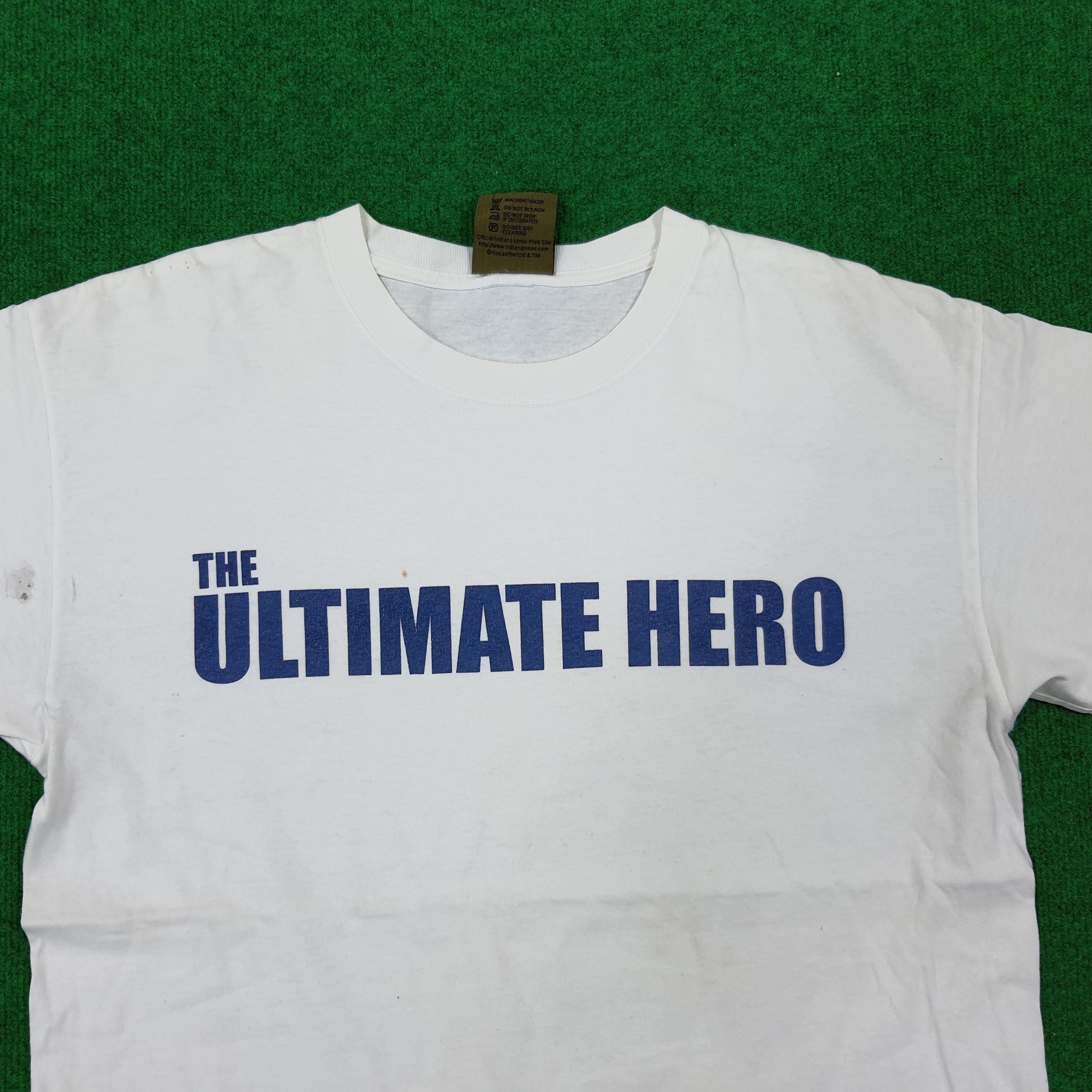 Vintage Vintage Indiana Jones The Ultimate Adventure Movie Tshirt Size US L / EU 52-54 / 3 - 4 Thumbnail