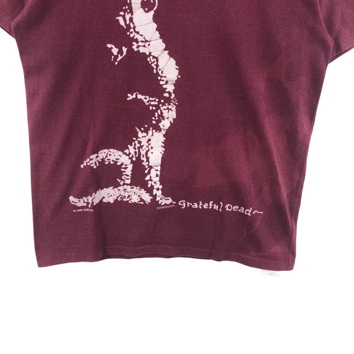 Grateful Dead × Vintage Pick!! Vtg 1996 GRATEFUL DEAD Wolf Faded Top Tee Tshirt Size US S / EU 44-46 / 1 - 7 Thumbnail