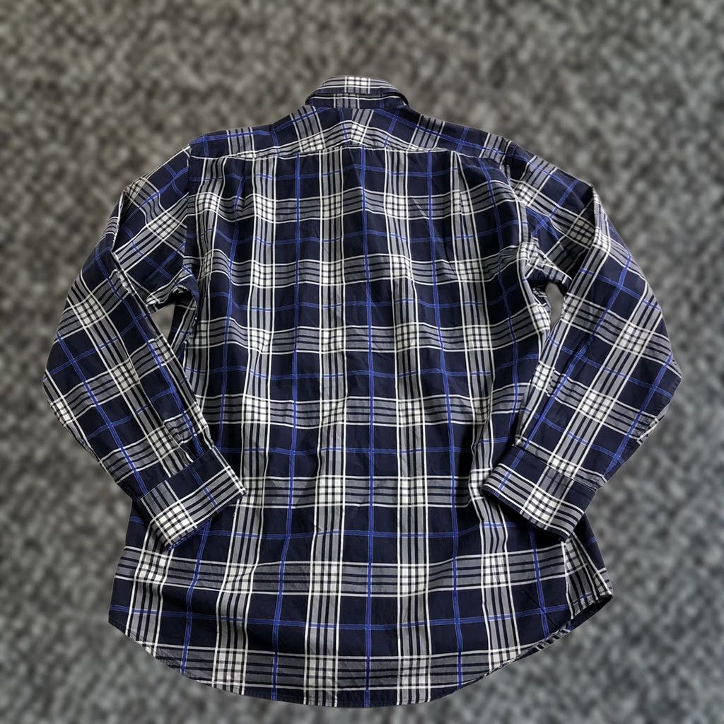 Peter Millar Peter Millar Shirt Button-Down Blue Plaid Long Sleeve Cotton Mens Large Regular Size US L / EU 52-54 / 3 - 1 Thumbnail