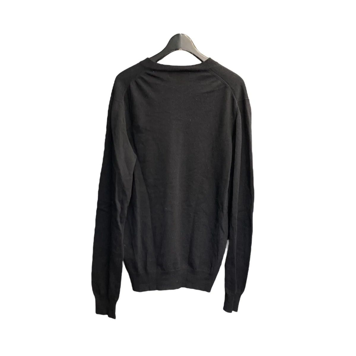 Comme des Garcons × Comme des Garcons SHIRT Patchwork Motif V Neck Wool Knit Sweater Size M / US 6-8 / IT 42-44 - 2 Thumbnail